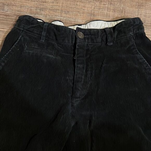 GapKids youth boys size 12 black corduroy pants with adjustable waist. - Picture 2 of 6